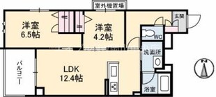 シャーメゾンルッカの物件間取画像